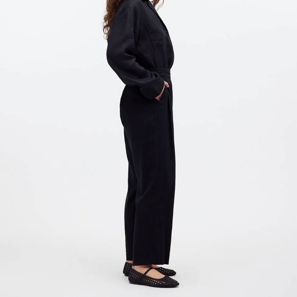 NWT Madewell Pull-On Straight Crop Pant - Picture 4 of 6